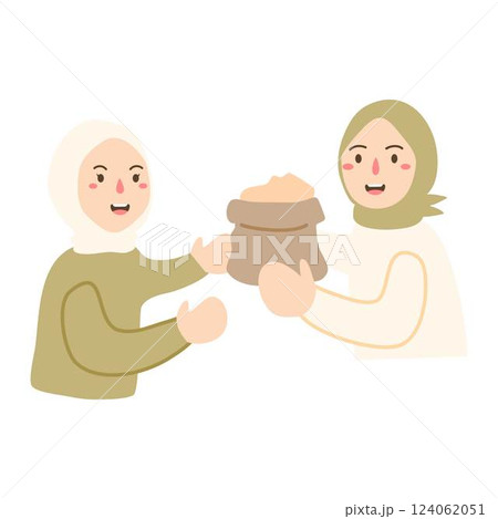 man holding and giving envelope filled with money give 124062051