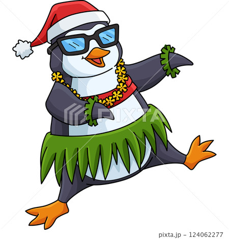 Christmas in July Penguin Cartoon Colored Clipart Christmas in July Penguin Cartoon Colored Clipart 124062277