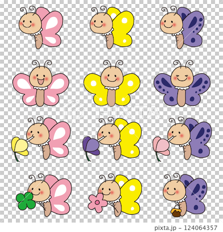 可愛蝴蝶套 124064357