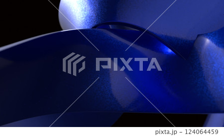 The Blue Abstract image for Abstract Background  3d Rendering. 124064459