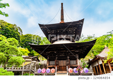 茨城 雨引観音　多宝塔 124064854