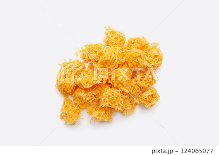 Thai crispy flossy sweet Eggs floss (Foi Thong Krob) 124065077