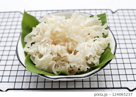 Cauliflower mushroom or cauliflower fungus 124065237