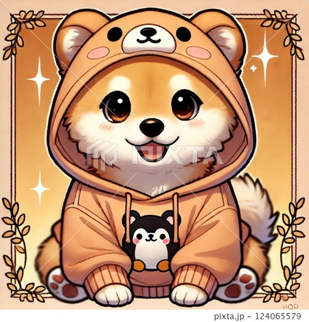 コスプレ柴犬の熊 124065579