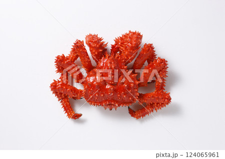 ボイル花咲蟹　白バック 124065961