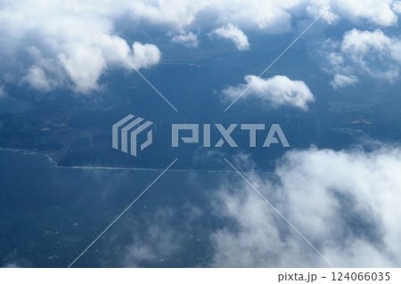 空から見る風景 空から見る風景 124066035