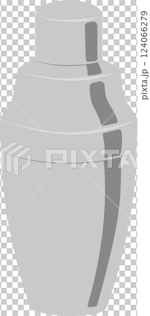 カクテルシェイカーのイラスト 124066279