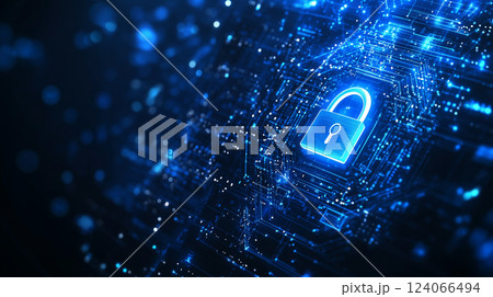デジタルセキュリティのイメージ 124066494