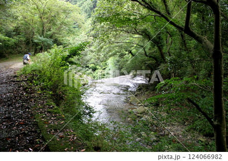 仁科川、大滝の滝頭 仁科川、大滝の滝頭 124066982
