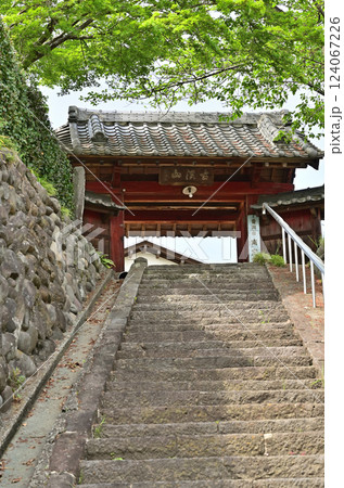 中山道板鼻宿散歩：曹洞宗 南窓寺　安中市板鼻 124067226