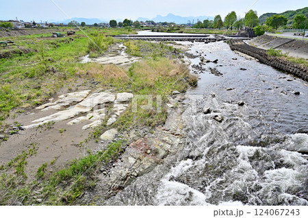 中山道板鼻宿散歩:碓氷川 安中市中宿 中山道板鼻宿散歩:碓氷川 安中市中宿 124067243