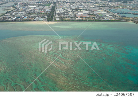 空から見る風景 沖縄 空から見る風景 沖縄 124067507