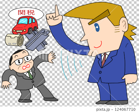 Economic issues - tariff hikes, trade friction, exports, imports 124067710