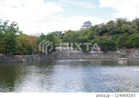 紀州和歌山城堀の景色 124068283