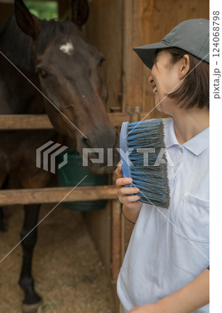 involved with horses 124068798