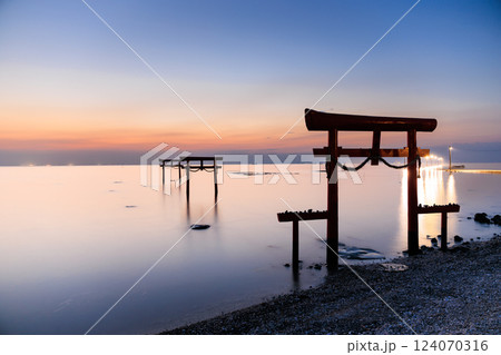 太良町 海中鳥居 太良町 海中鳥居 124070316