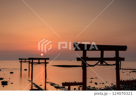 太良町　海中鳥居 124070321