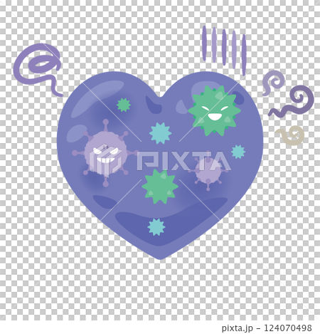 精神緊張和疲憊的例證 124070498