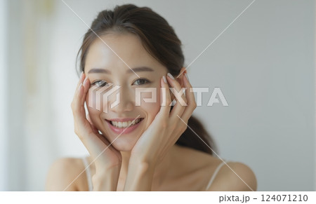 スキンケア 肌質改善・美容イメージ 124071210