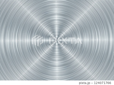 研磨されて光輝く金属の表面の抽象的な背景 研磨されて光輝く金属の表面の抽象的な背景 124071766