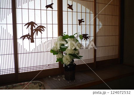 備北丘陵公園豪農屋敷出書院の景色 124072532