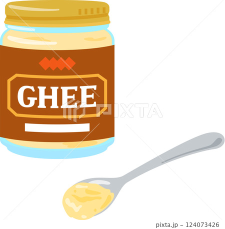 瓶入りのギー 124073426