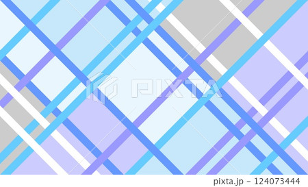 幾何学模様　線　ライン　パステルカラー　 124073444