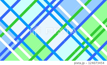 幾何学模様　線　ライン　パステルカラー　 124073454