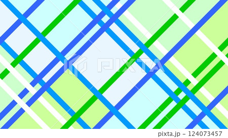 幾何学模様　線　ライン　パステルカラー　 124073457
