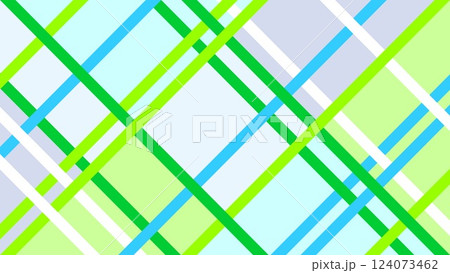 幾何学模様　線　ライン　パステルカラー　 124073462