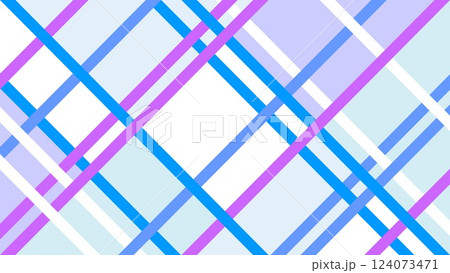 幾何学模様　線　ライン　パステルカラー　 124073471
