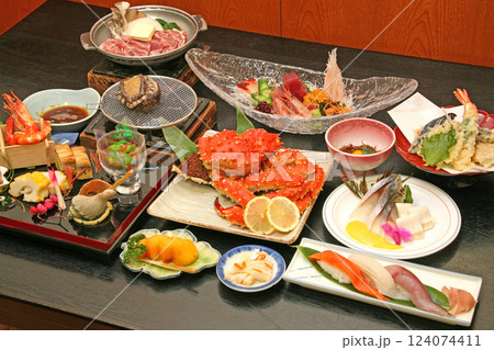 北海道ホテル豪華夕食イメージ 温泉ホテル 温泉旅館 北海道ホテル豪華夕食イメージ 温泉ホテル 温泉旅館 124074411