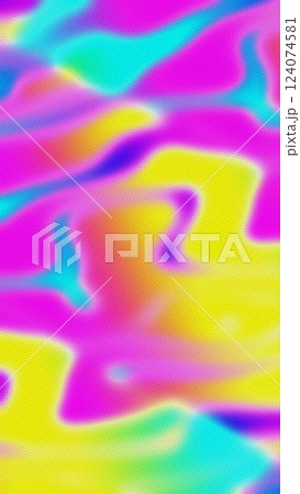 Vibrant Psychedelic Waves in Neon Pink, Yellow, Blue, Retro 90s, Y2K Aesthetic Vibrant Psychedelic Waves in Neon Pink, Yellow, Blue, Retro 90s, Y2K Aesthetic 124074581
