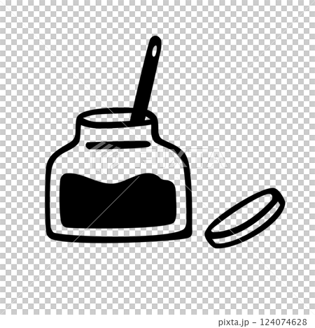 シンプルなジャムのイラスト素材 シンプルなジャムのイラスト素材 124074628