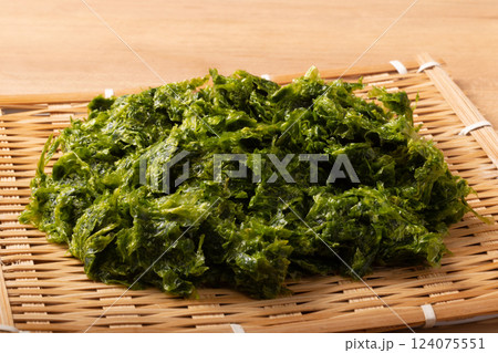 ［福島県　松川港水揚げ］生青のり　あおさ 124075551