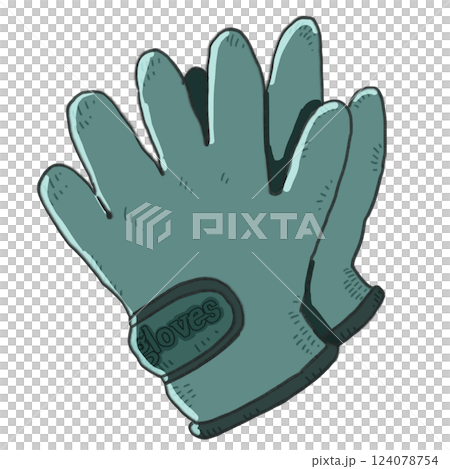 Retro gloves 124078754