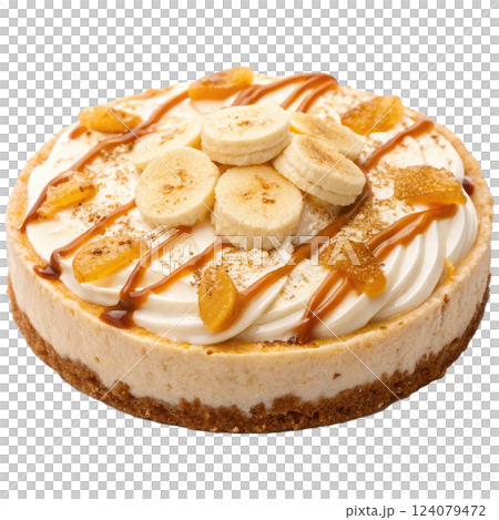 Tempting Banoffee Pie A Luscious Layered Dessert of Banana Caramel and Creamy Whipped Topping on Tempting Banoffee Pie A Luscious Layered Dessert of Banana Caramel and Creamy Whipped Topping on 124079472
