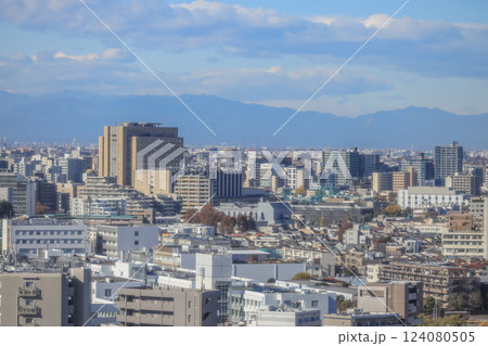 Urban Cityscape View of High-Rise Residential Buildings, Tokyo Dec 6 2024 124080505