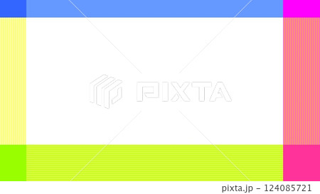 ボーダー ストライプ フレーム ホワイトスペース パステルカラー ボーダー ストライプ フレーム ホワイトスペース パステルカラー 124085721