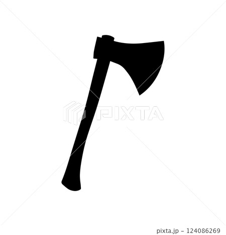 Axe icon. Black icon isolated on transparent background. Axe simple silhouette. Web site page and mobile app design vector element. Axe icon. Black icon isolated on transparent background. Axe simple silhouette. Web site page and mobile app design vector element. 124086269