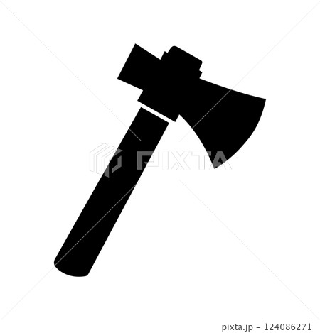 Axe icon. Black icon isolated on transparent background. Axe simple silhouette. Web site page and mobile app design vector element. Axe icon. Black icon isolated on transparent background. Axe simple silhouette. Web site page and mobile app design vector element. 124086271