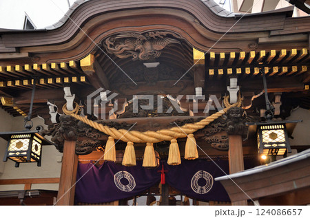 東京都中央区日本橋小網町　強運厄除けの神様　小網神社 124086657