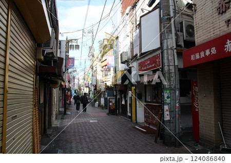 JR 　高円寺駅　駅前　商店街 124086840