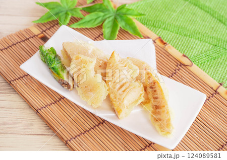 たけのこの天ぷら 124089581