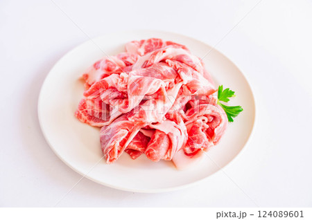 豚肩ロース肉 しゃぶしゃぶ用 豚肩ロース肉 しゃぶしゃぶ用 124089601