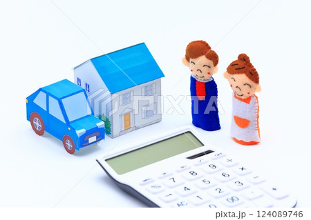 住宅ローン・マイカーローン 住宅ローン・マイカーローン 124089746