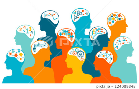 Groups of people with shared interests 124089848