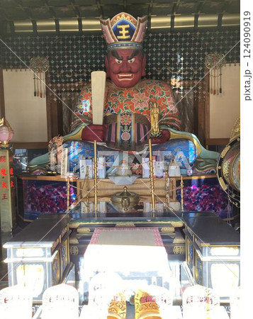 東京都深川法乗院（深川えんま堂）の閻魔さま 124090919