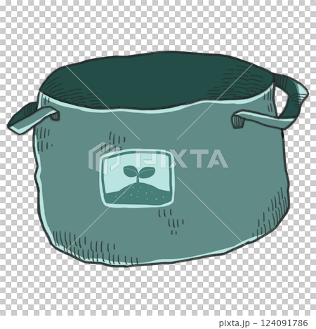 Retro nonwoven planter 124091786