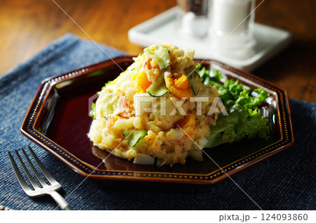 卵入りポテトサラダ 卵入りポテトサラダ 124093860